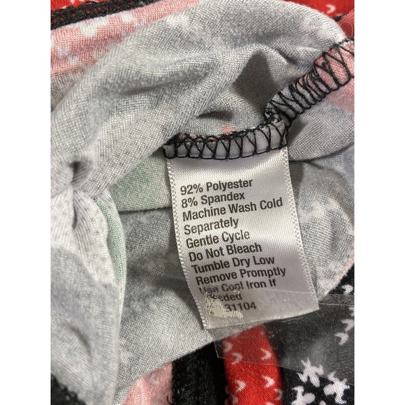 Joyland Pajama Bottoms 2 Pair Snowflake/Dog Stretch Women's Size Large - Picture 8 of 8